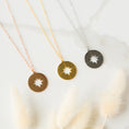 Load image into Gallery viewer, three necklaces on a white surface with feathers