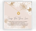 Load image into Gallery viewer, "Sorry For Your Loss" Memorial Necklace