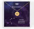 Load image into Gallery viewer, Aquarius Zodiac Necklace