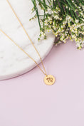 Load image into Gallery viewer, Virgo Zodiac Necklace