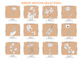 Load image into Gallery viewer, Birth Month Flower Spa Box