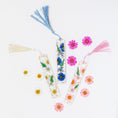 Load image into Gallery viewer, Floral Bookmark