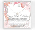 Load image into Gallery viewer, 50th Birthday Necklace
