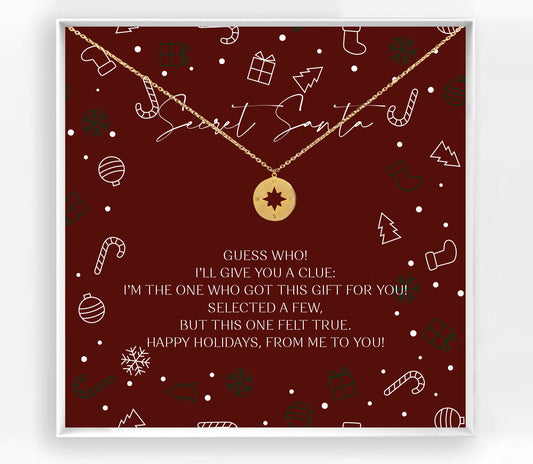 Secret Santa Gift Necklace