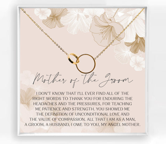 Mother of Groom Gift Necklace