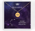 Load image into Gallery viewer, Aquarius Zodiac Necklace
