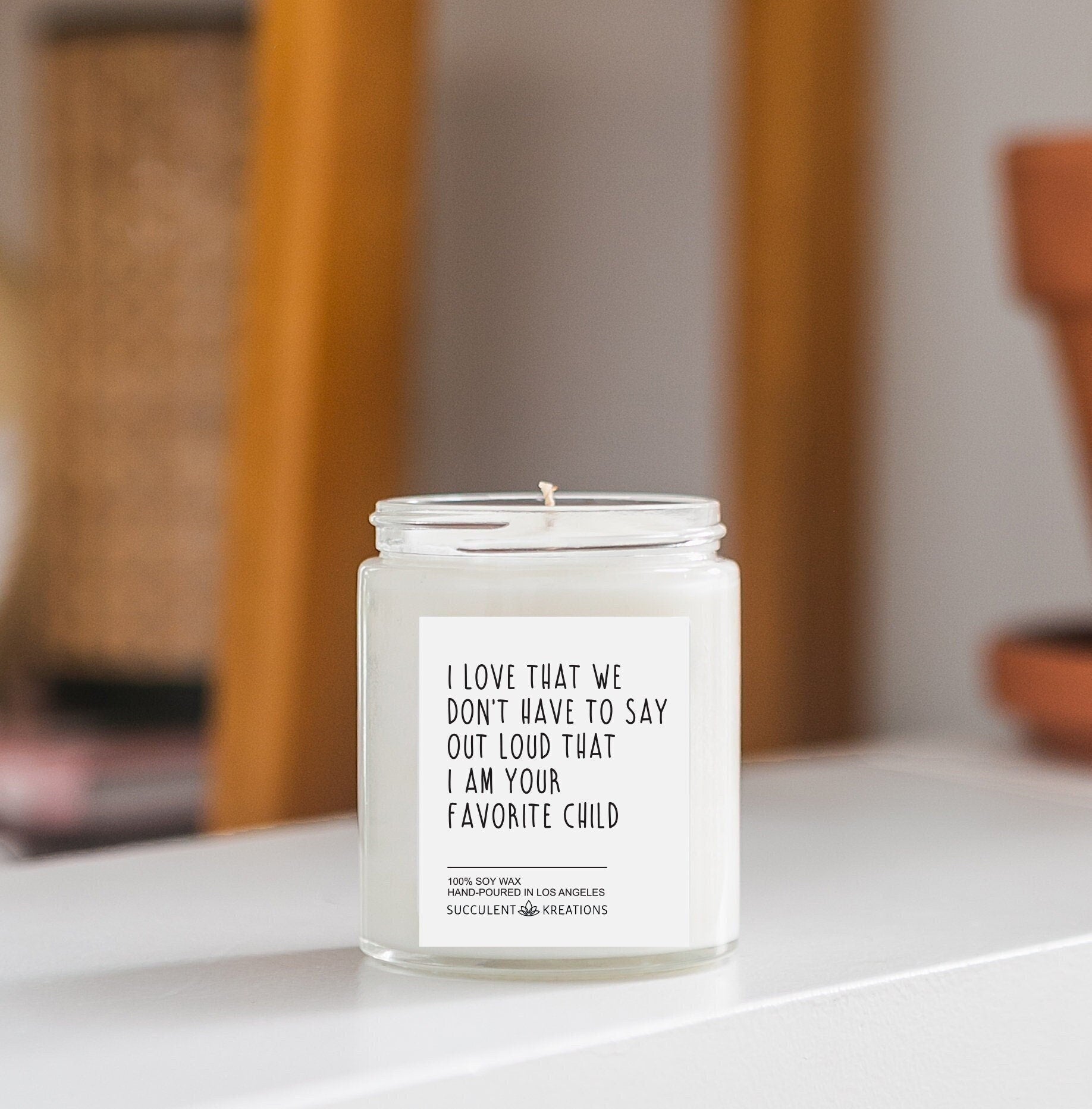 "Favorite Child" Candle