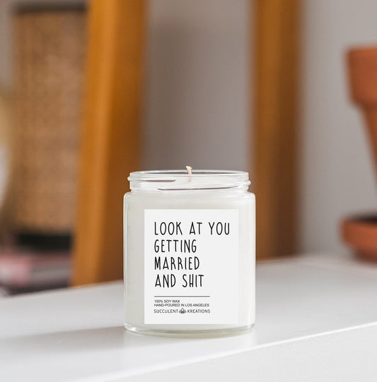 Getting Married Candle