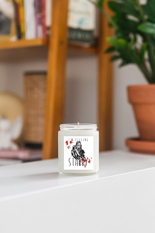 Halloween Ghostface Candle